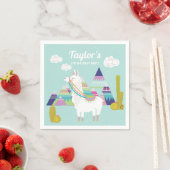 デザートラマカラフル紙ナパーソナライズされたプキンス スタンダードカクテルナプキン (インサイチュ)