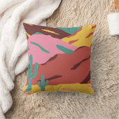 デザートランドスケープ装飾用クッション クッション (ブランケット)