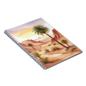 デザートランドスケープ(デイトパームズ) ノートブック (右側)