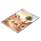 デザートランドスケープ(デイトパームズ) ノートブック (左側)
