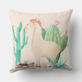 デザートリアマサボテン花自然 クッション (裏面)