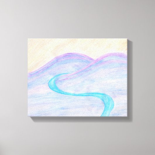 デザートリバーキャンバス印刷 キャンバスプリント (正面)