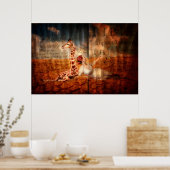 デザートルアー（ホシー2） ポスター (キッチン)