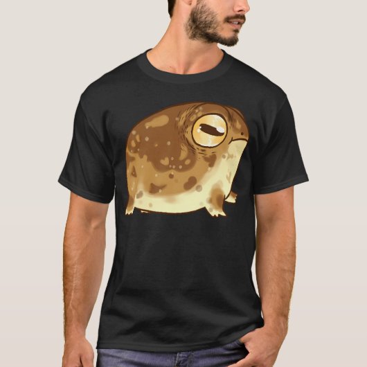 デザートレインカエル Tシャツ (正面)