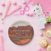 デザートロックス紙プレート ペーパープレート (パーティー)