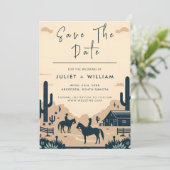 デザートロデオレトロホース素朴ウェスタン結婚ズ セーブザデート (スタンド正面)