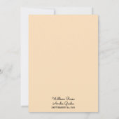 デザートロデオレトロホース素朴ウェスタン結婚ズ 招待状 (裏面)