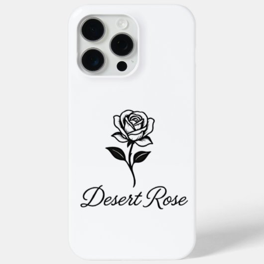 デザートローズ Case-Mate iPhoneケース (裏面)