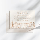 デザートロードウェスタン結婚ズ サンキューカード