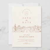 デザートロードウェスタン結婚ズ セーブザデート (正面)