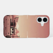 デザートロードモーテル iPhone 16ケース (裏面横)