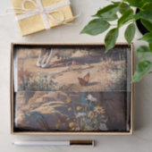 デザートワイルドフラワースカル南西部テーマ 薄葉紙 (ギフト)