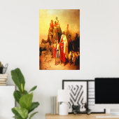 デザートヴィンテージの歩くポスター ポスター (ホームオフィス)