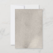 デザート多肉植物のウェディングプレイスカード - ストーン 招待状 (裏面)