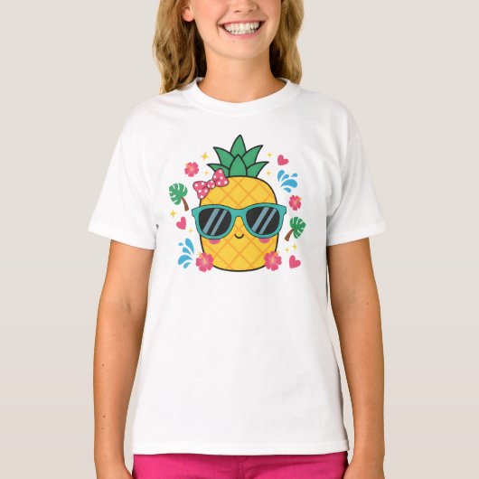 デザート好きのための面白い食べ物ダジャレTシャツ Tシャツ (正面)
