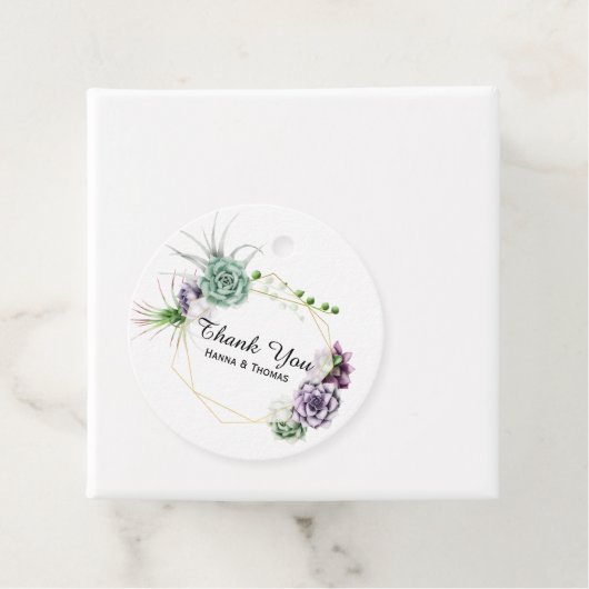 デザート砂漠の極彩色な結婚式 フェイバータグ (インサイチュ)