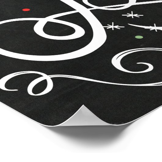 デザート記号 ポスター (角)