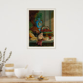 デザート。クロモリトグラフ；静止寿命プリント1910 ポスター (キッチン)