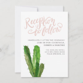 デザート サキュレント 受付カード - ピンク 出欠カード