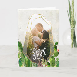 デザート サキュレント 感謝カード - ストーン