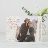 デザート フローラル セーブザデート (スタンド正面)