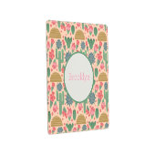 デザート ブラッシュ ピンク フラワル ナーセリー デコ - 赤ちゃん 女の子 メタルプリント (3/4)