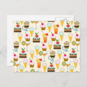 デザート ポストカード (正面/裏面)