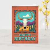 デザート 誕生日 グラフィックカード カード (黄色い花)