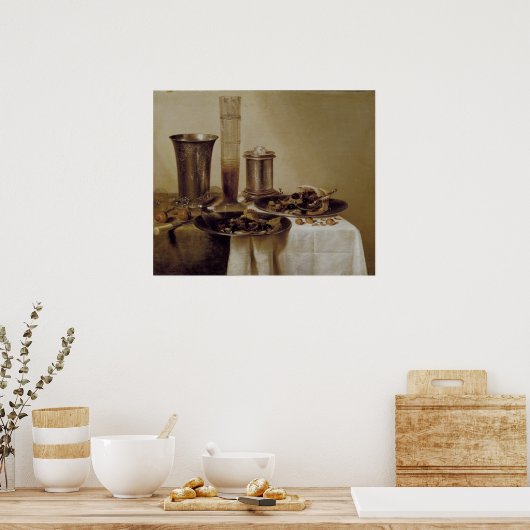 デザート， 1637 ポスター (キッチン)