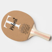 デザーパーソナライズされたト結婚のピンポンゲストゲーム 卓球ラケット (横)