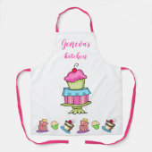 デザーパーソナライズされたト エプロン (正面)