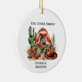 デザーパーソナライズされたト/南西キャンプ セラミックオーナメント (右)