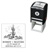 デザーモダント結婚差出人住所 セルフインキングスタンプ (インサイチュ)