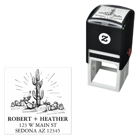 デザーモダント結婚差出人住所 セルフインキングスタンプ (インサイチュ)