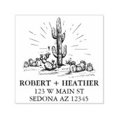 デザーモダント結婚差出人住所 セルフインキングスタンプ (デザイン)