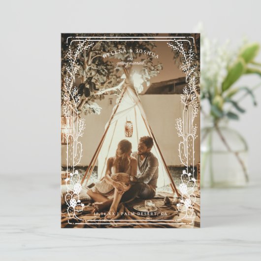 デザー図解入りの、写真付きのトのサボテンの写真 セーブザデート (スタンド正面)