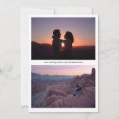 デザー図解入りの、写真付きのトのサボテンの写真 セーブザデート (裏面)