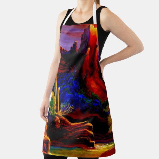 デザー絵を描トバイサンセットエプロン エプロン (インサイチュ)