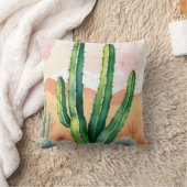 デザー絵を描ト開花 クッション (ブランケット)