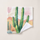 デザー絵を描ト開花 バスタオルセット (ウォッシュタオル)