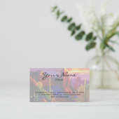 デザー絵を描ト・バイ・サンセット 名刺 (スタンド正面)