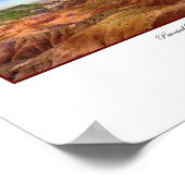 デザー色彩の鮮やかト・キャンバス印刷 ポスター (角)