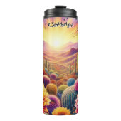 デザー鮮やかトサンセット開花 タンブラー (正面)