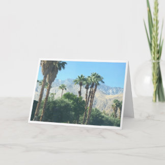 -デザ空白のートシーン-パーム春、CA -ダウンタウン カード