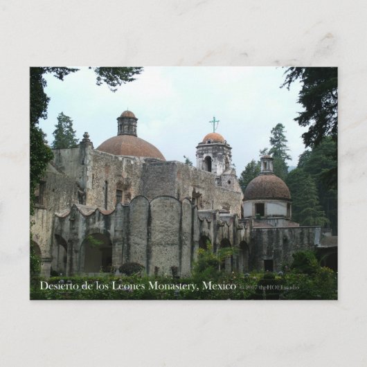 デシエルトデロスレオネス修道院はがき ポストカード (正面)