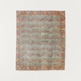 デシギンドカーペット私はオレンジ色の錆を焦げた タペストリー