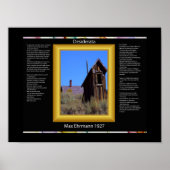 デシデラタアウトハウスポスター ポスター (正面)