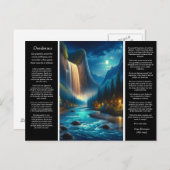 デシデラタウォーターフォールジャーニー ポストカード (正面/裏面)