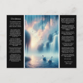 デシデラタウォーターフォールズパステルスティルネス ポストカード (正面)