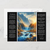 デシデラタウォーターフォールヘブン ポストカード (正面/裏面)